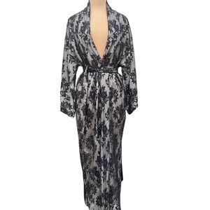 Vintage Lace Loungewear Robe